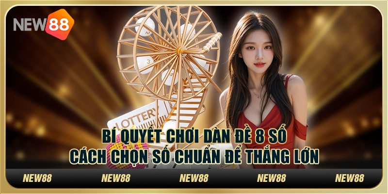 Bí quyết chơi dàn đề 8 số: Cách chọn số chuẩn để thắng lớn tại New88