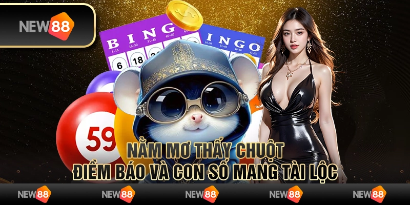 Nằm mơ thấy chuột: Điềm báo và con số mang tài lộc