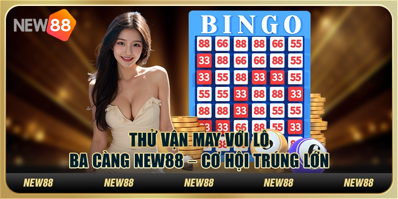 Thử vận may với lô ba càng New88 – Cơ hội trúng lớn