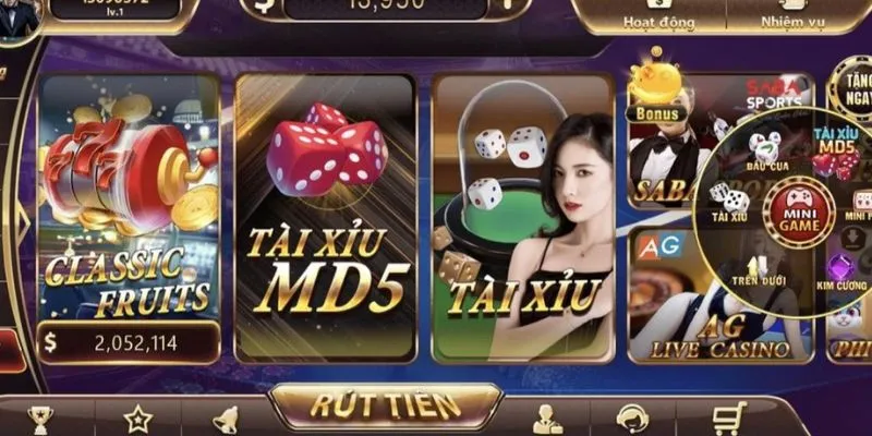 Tổng hợp các trò chơi Tài Xỉu nổi bật tại app 