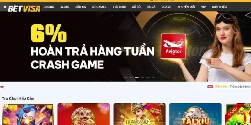 Khám phá các sản phẩm cá cược đa dạng tại Bet Visa