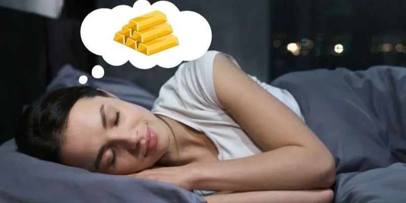 Tổng hợp các con số may mắn khi mơ thấy vàng