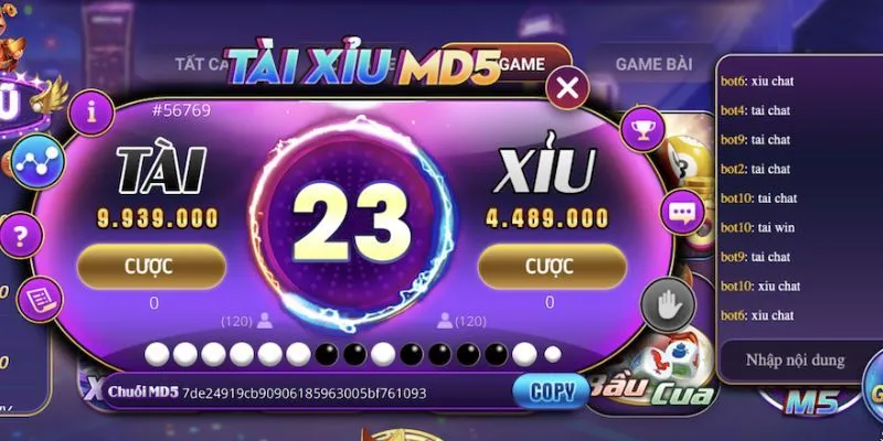 quy luật và xác suất trong tài xỉu