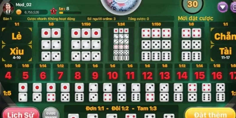 Khám phá các trò chơi tài xỉu nổi bật 