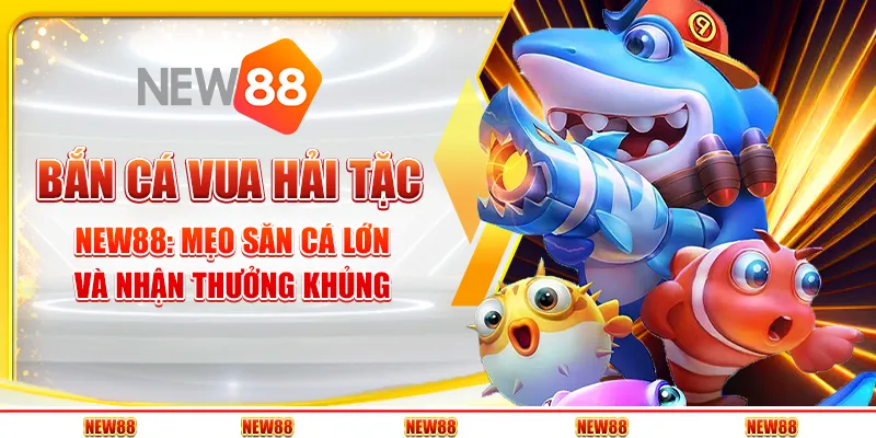 Bắn Cá Vua Hải Tặc New88: Mẹo săn cá lớn và nhận thưởng khủng