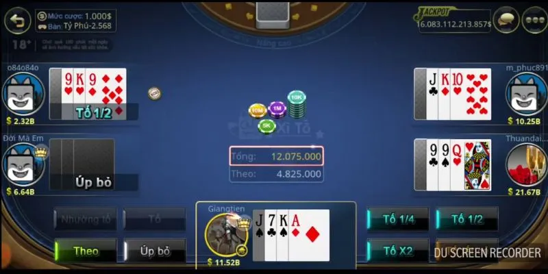 Khám phá cách xác định thắng thua trong bài cào ba lá