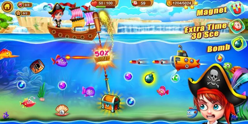 Mẹo săn được nhiều cá khi chơi game