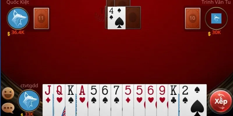 Tổng hợp các lỗi phổ biến khi chơi tiến lên