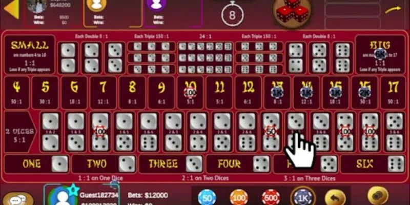 Chi tiết về luật chơi Sicbo cơ bản cho người mới