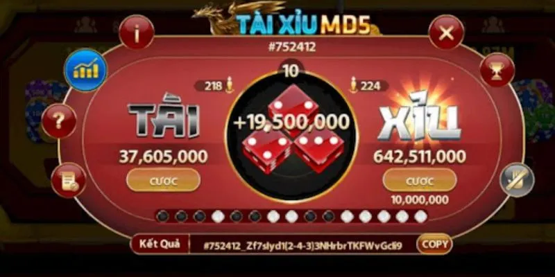 Tổng quan đôi nét về trò chơi tài xỉu MD5