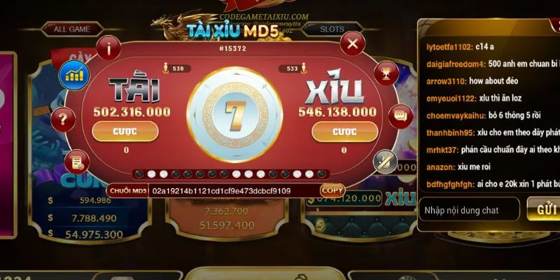 Hướng dẫn cách xác định kết quả trong tài xỉu MD5