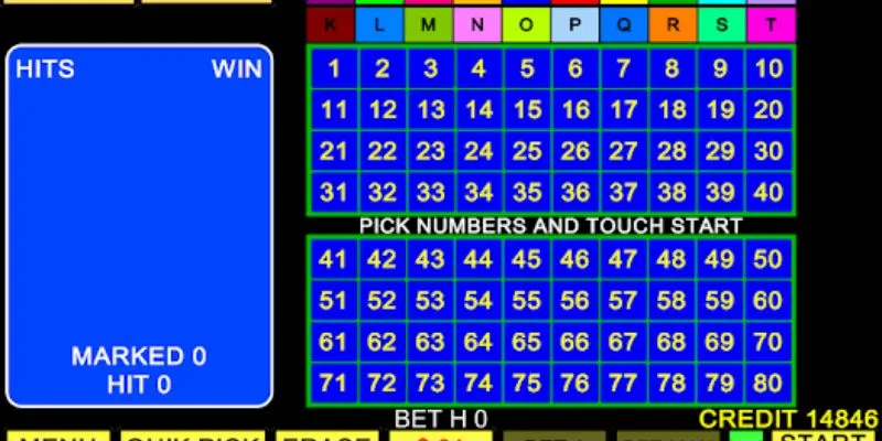 Hướng dẫn cách lựa chọn số chuẩn xác trong Keno