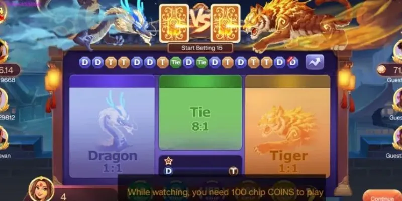 Tổng quan về luật chơi Dragon Tiger chi tiết