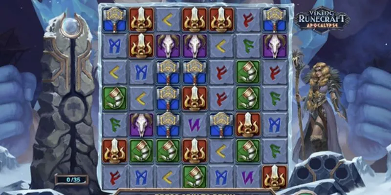 Tổng hợp các biểu tượng trong Viking Runecraft