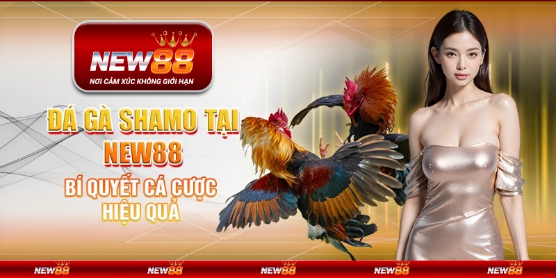 Đá gà Shamo tại New88 - Bí quyết cá cược hiệu quả