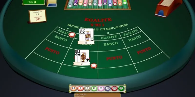 Bật mí mẹo chơi Punto Banco thành công