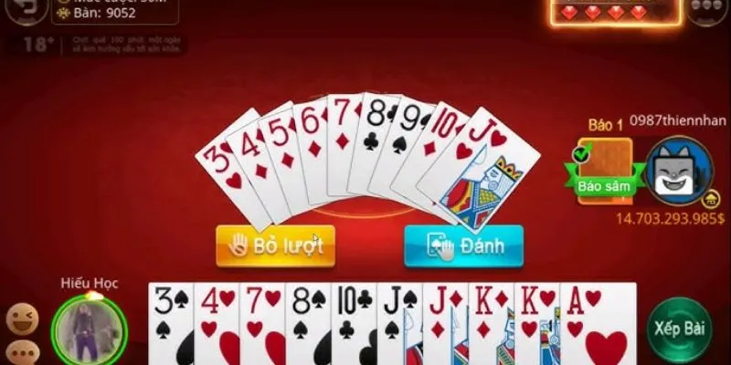 Các quy tắc chơi game bài sâm cơ bản