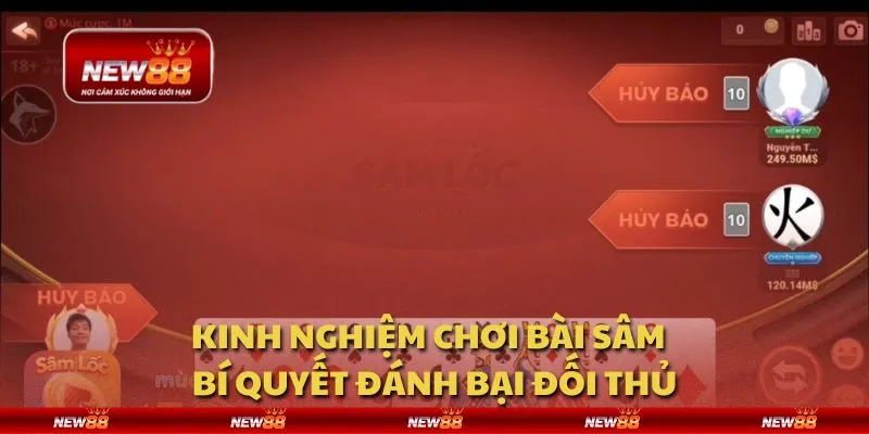 Kinh nghiệm chơi Bài Sâm - Bí quyết đánh bại đối thủ