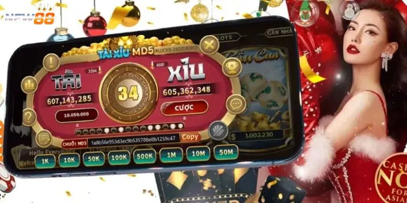 Hướng dẫn cách bắt cầu tài xỉu MD5