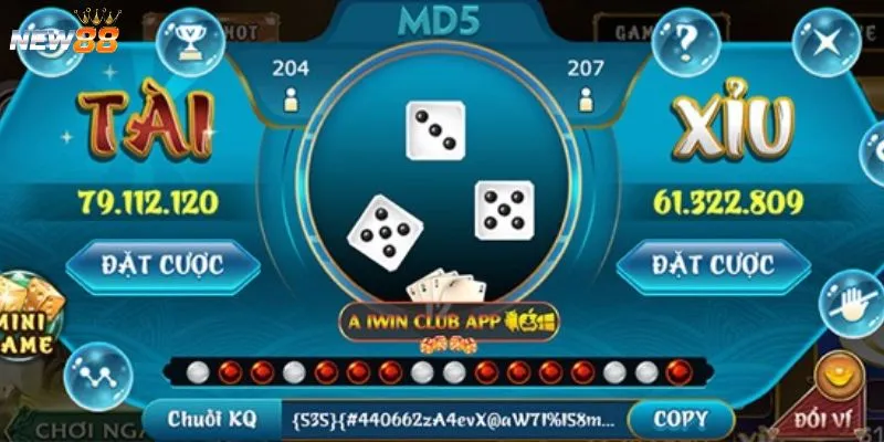 Bỏ túi mẹo chơi tài xỉu MD5 thắng lớn 