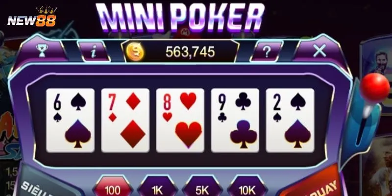 Tổng hợp cách chơi mini poker hiệu quả 
