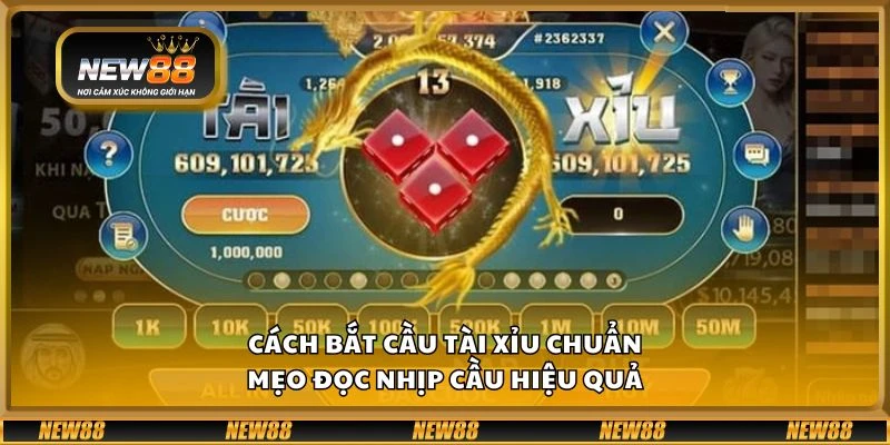 Cách bắt cầu tài xỉu chuẩn – Mẹo đọc nhịp cầu hiệu quả