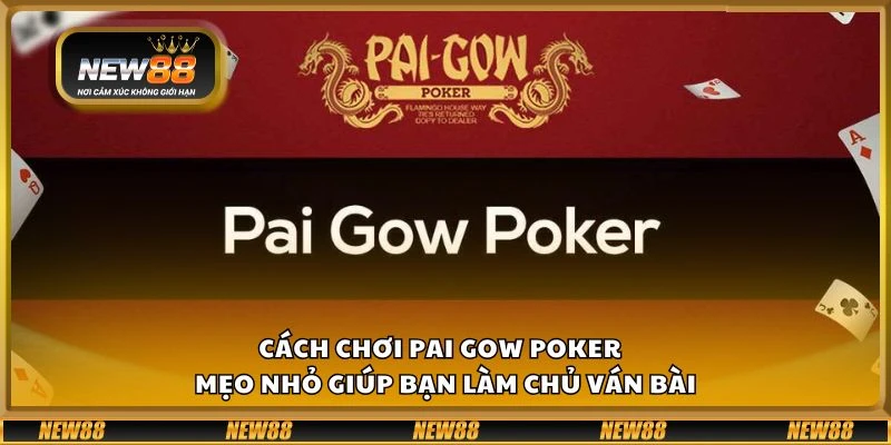 Cách chơi Pai Gow Poker tại New88 - Mẹo nhỏ giúp bạn làm chủ ván bài