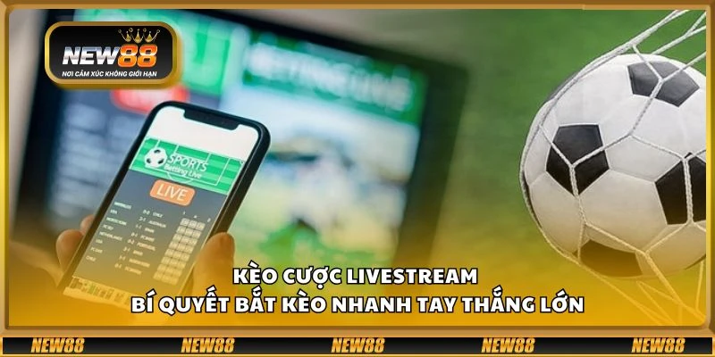 Kèo cược livestream - Bí quyết bắt kèo nhanh tay thắng lớn
