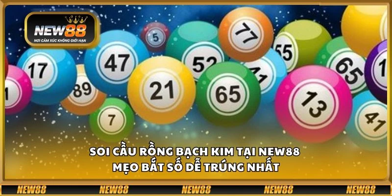 Soi cầu rồng bạch kim tại New88 - Mẹo bắt số dễ trúng nhất