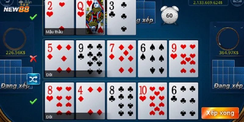 Khám phá Mậu Binh và cách xếp bài cơ bản